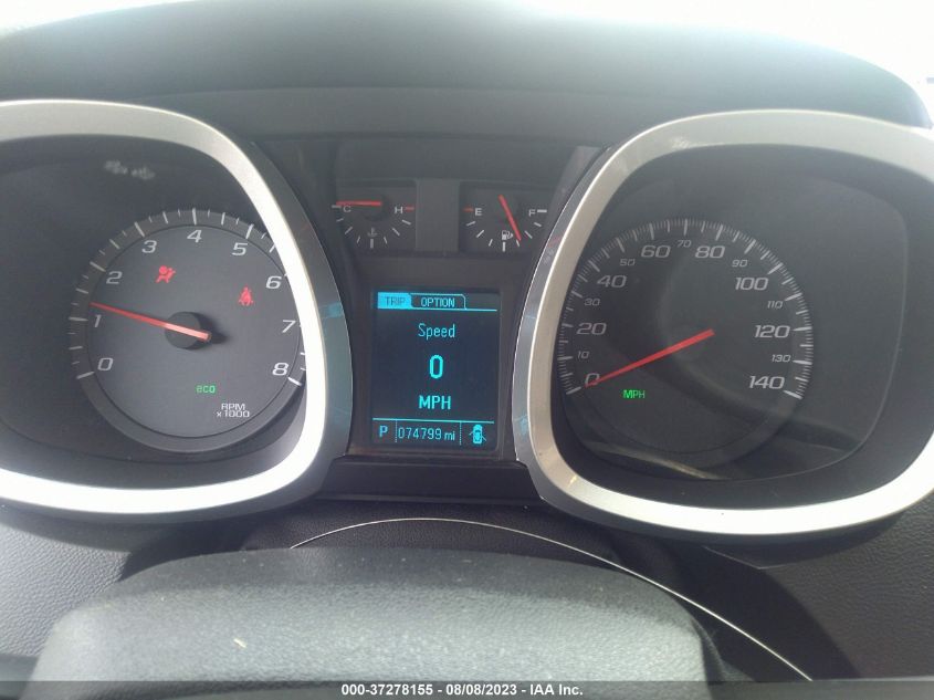 2015 CHEVROLET EQUINOX LT - 2GNFLFEK7F6430274