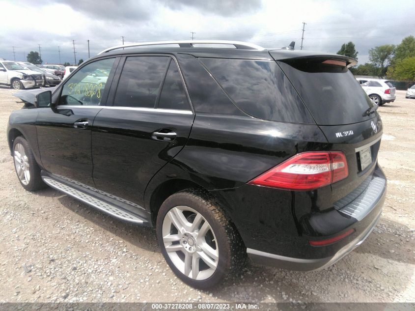 2014 MERCEDES-BENZ M-CLASS ML 350 - 4JGDA5HBXEA278256