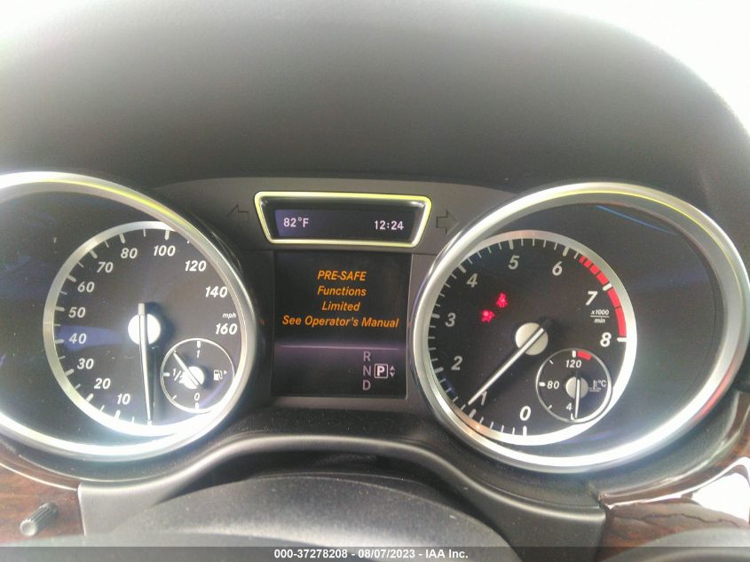 2014 MERCEDES-BENZ M-CLASS ML 350 - 4JGDA5HBXEA278256