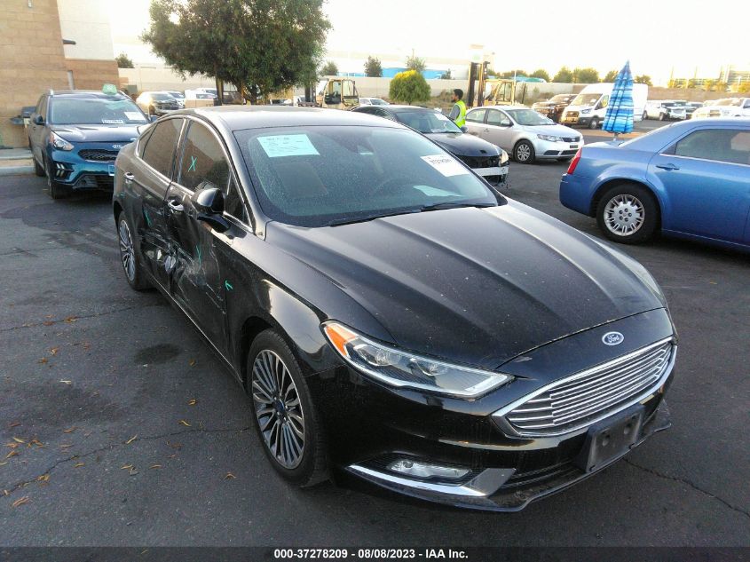 2017 FORD FUSION SE - 3FA6P0H97HR215532