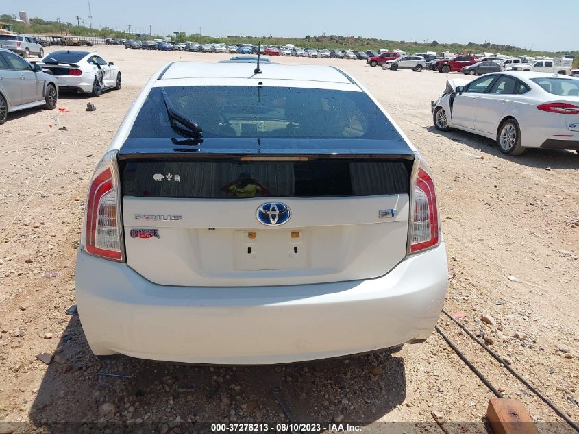 2015 TOYOTA PRIUS FOUR - JTDKN3DU1F1934521