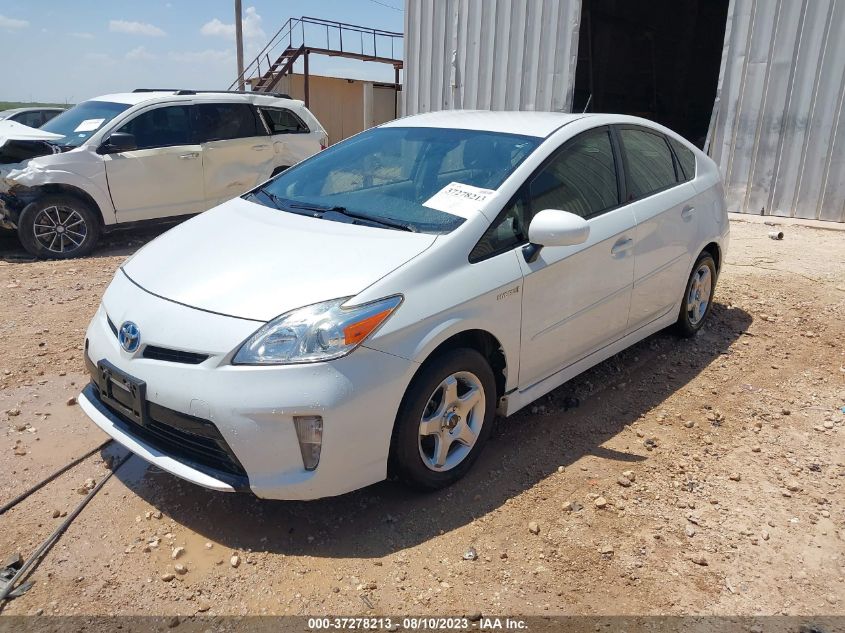2015 TOYOTA PRIUS FOUR - JTDKN3DU1F1934521