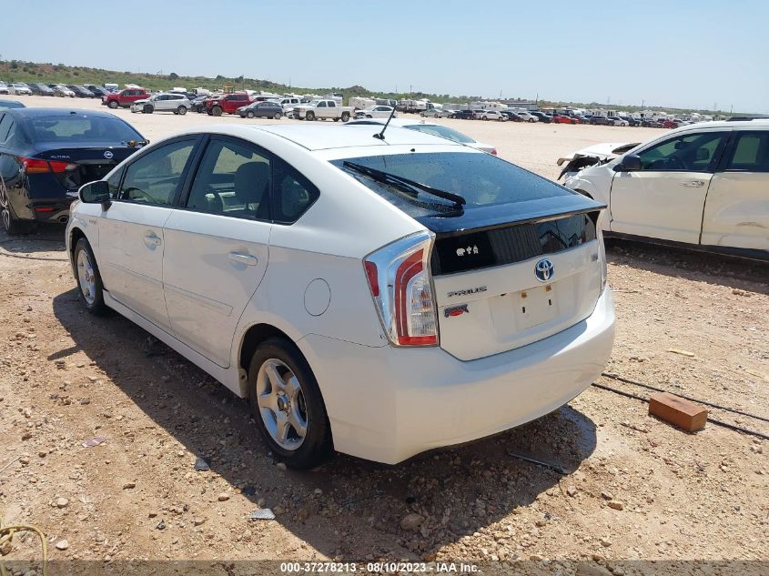 2015 TOYOTA PRIUS FOUR - JTDKN3DU1F1934521