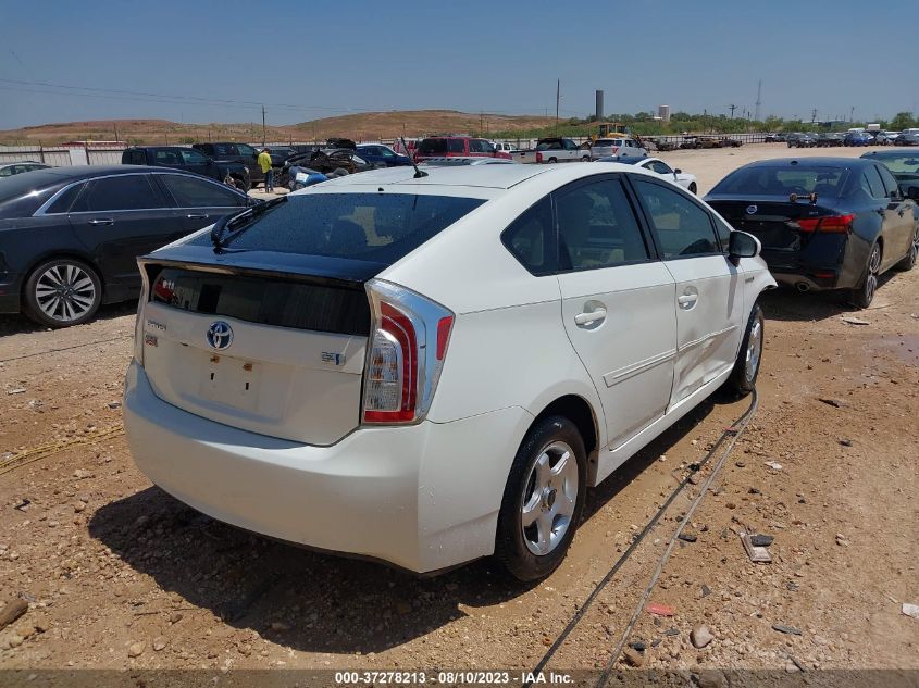 2015 TOYOTA PRIUS FOUR - JTDKN3DU1F1934521
