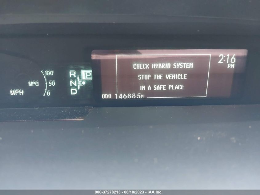 2015 TOYOTA PRIUS FOUR - JTDKN3DU1F1934521