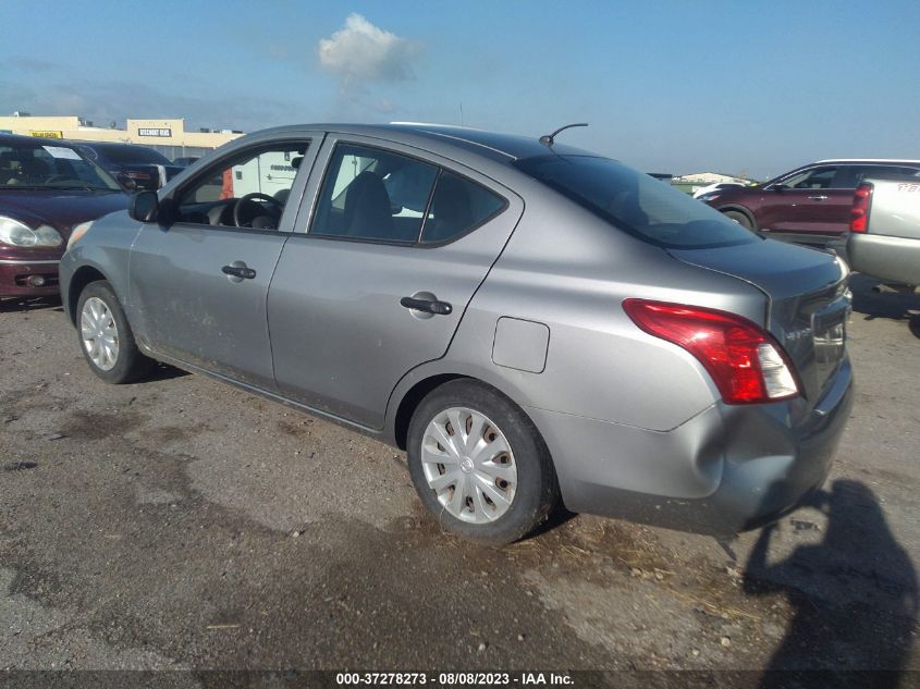 2014 NISSAN VERSA S - 3N1CN7AP4EL838547