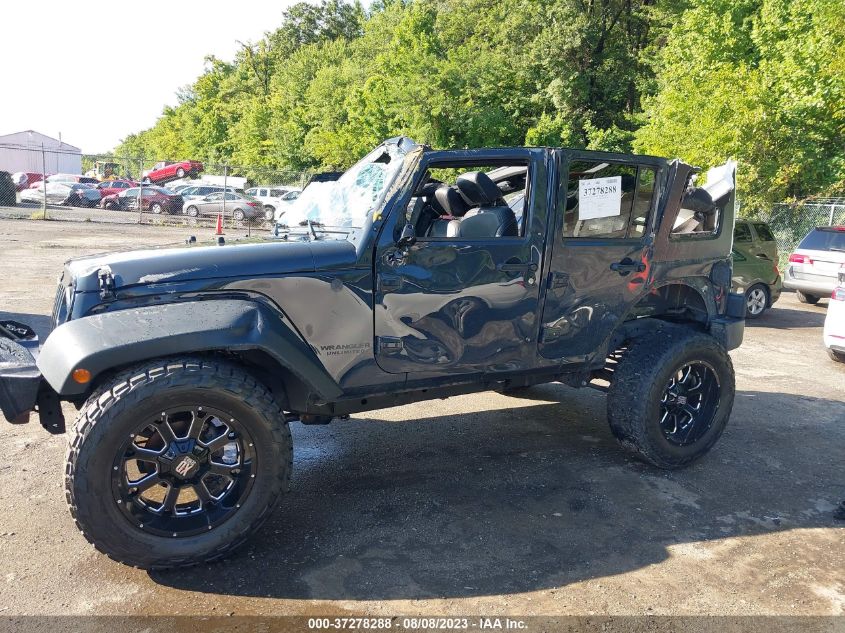 2016 JEEP WRANGLER UNLIMITED SPORT - 1C4BJWDG8GL342188