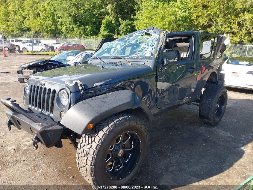 2016 JEEP WRANGLER UNLIMITED SPORT - 1C4BJWDG8GL342188
