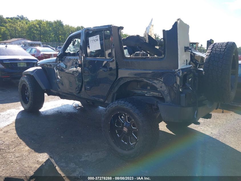 2016 JEEP WRANGLER UNLIMITED SPORT - 1C4BJWDG8GL342188