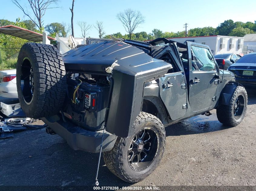2016 JEEP WRANGLER UNLIMITED SPORT - 1C4BJWDG8GL342188