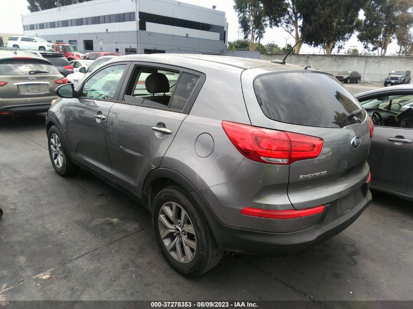 2016 KIA SPORTAGE LX - KNDPB3AC7G7839308