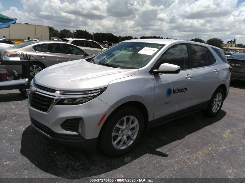 2022 CHEVROLET EQUINOX LT - 2GNAXJEV0N6131901