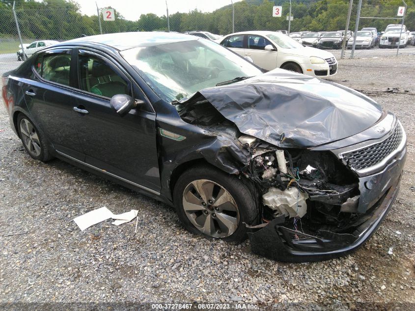 2015 KIA OPTIMA HYBRID EX - KNAGN4AD8F5082268