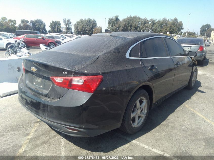 2016 CHEVROLET MALIBU LS - 1G1ZB5ST5GF188861