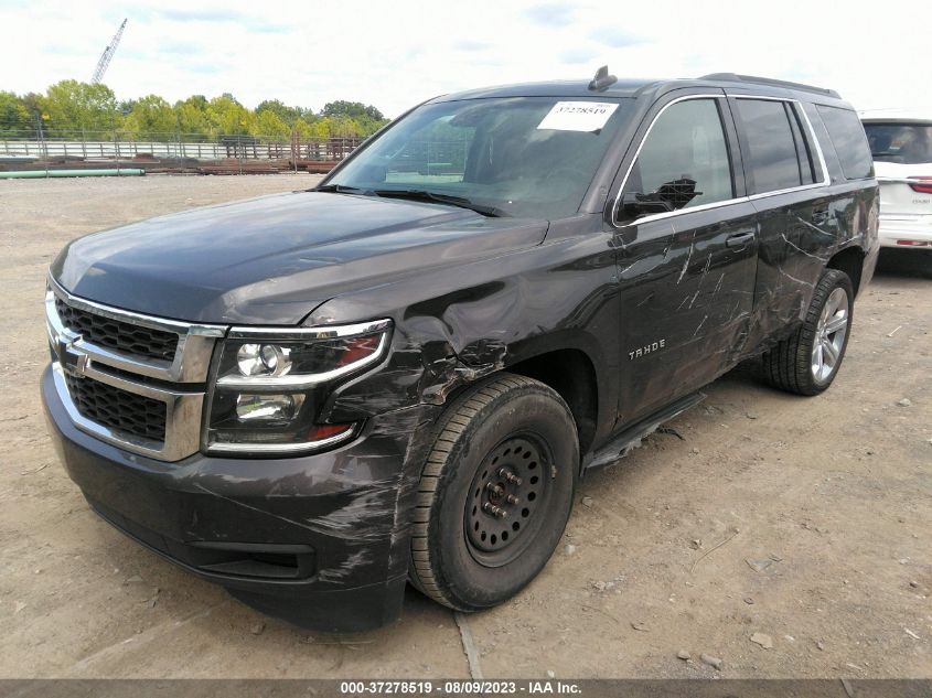 2016 CHEVROLET TAHOE LT - 1GNSKBKC7GR308334