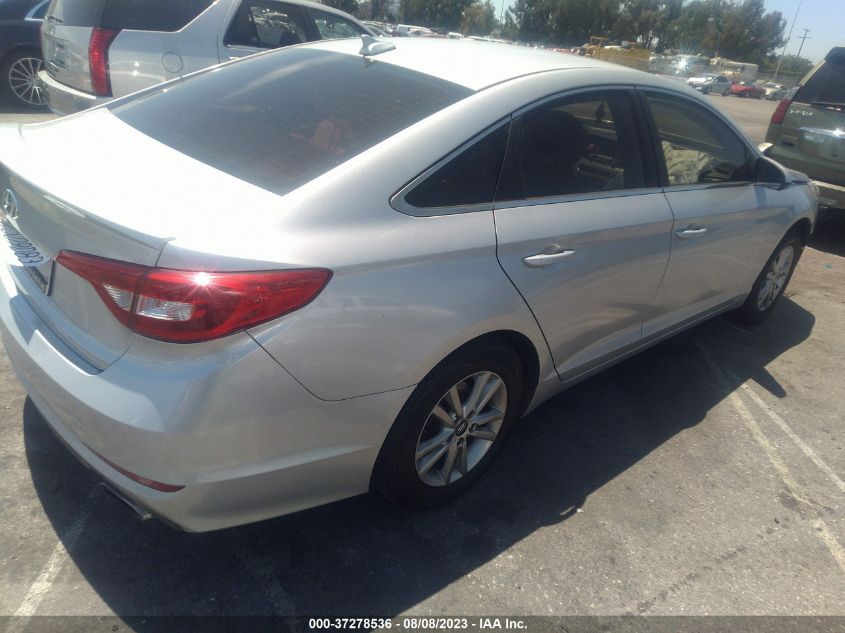 2017 HYUNDAI SONATA 2.4L - 5NPE24AF9HH533232