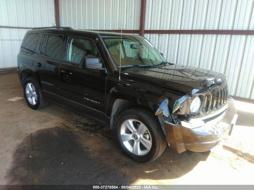 2017 JEEP PATRIOT LATITUDE - 1C4NJRFB9HD104314