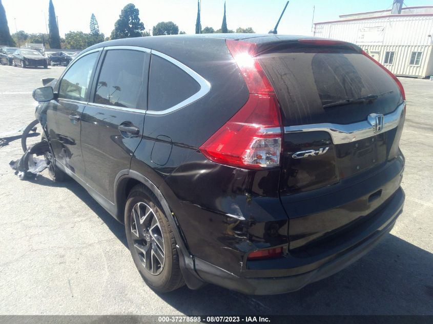 2016 HONDA CR-V SE - 2HKRM3H4XGH555085