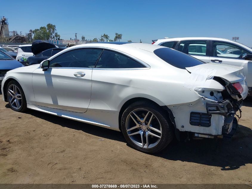 2016 MERCEDES-BENZ S-CLASS S550 - WDDXJ8FB3GA014276