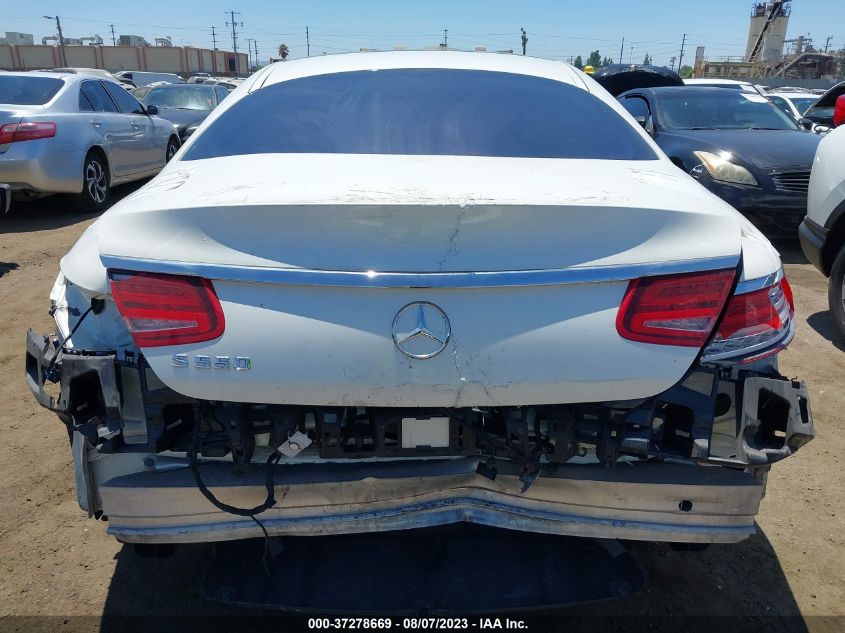 2016 MERCEDES-BENZ S-CLASS S550 - WDDXJ8FB3GA014276