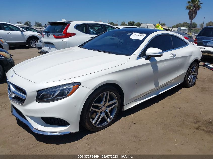 2016 MERCEDES-BENZ S-CLASS S550 - WDDXJ8FB3GA014276