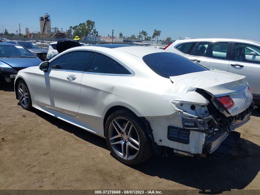 2016 MERCEDES-BENZ S-CLASS S550 - WDDXJ8FB3GA014276