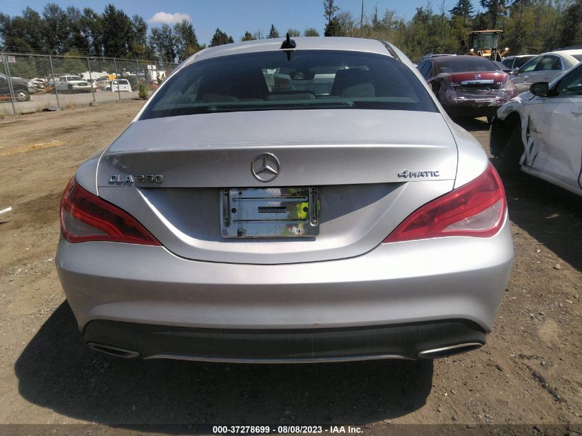 2017 MERCEDES-BENZ CLA CLA 250 - WDDSJ4GB6HN403490