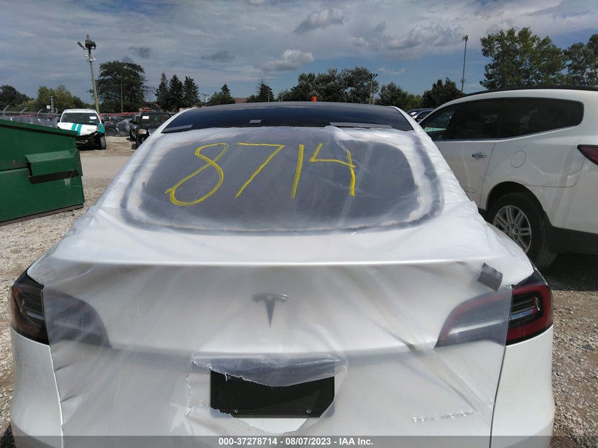 VIN 7SAYGDEE1PF702577 2023 TESLA MODEL Y LONG RANGE