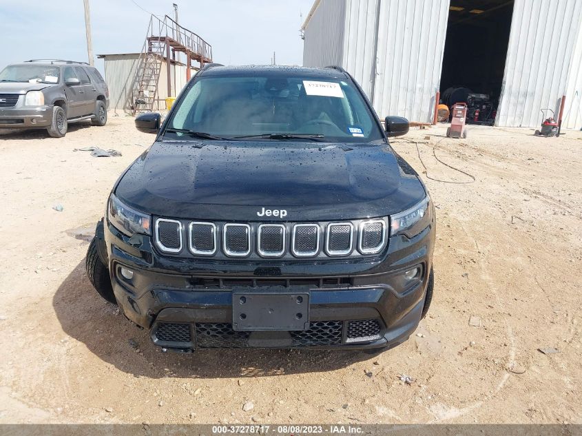 2022 JEEP COMPASS LATITUDE - 3C4NJDBB6NT186114