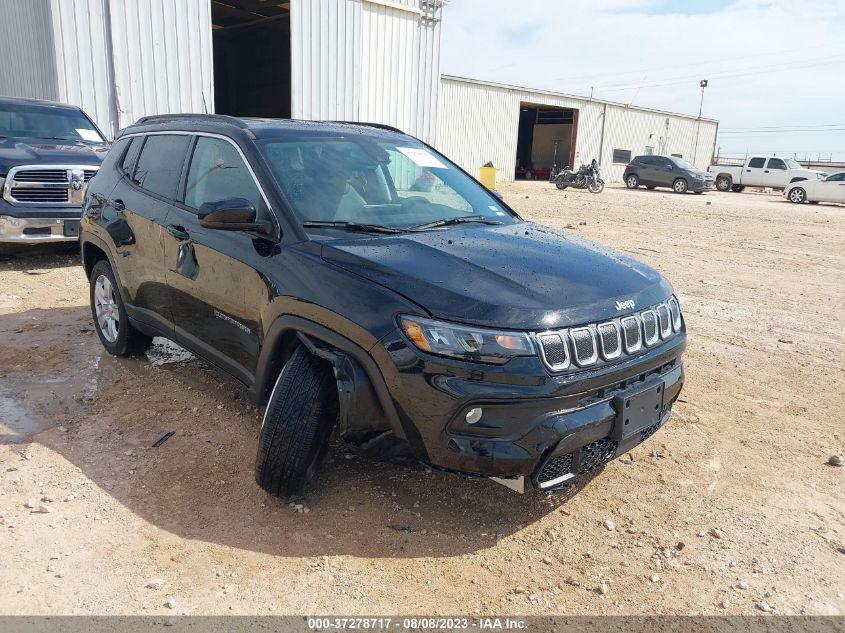 2022 JEEP COMPASS LATITUDE - 3C4NJDBB6NT186114