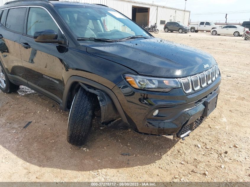 2022 JEEP COMPASS LATITUDE - 3C4NJDBB6NT186114