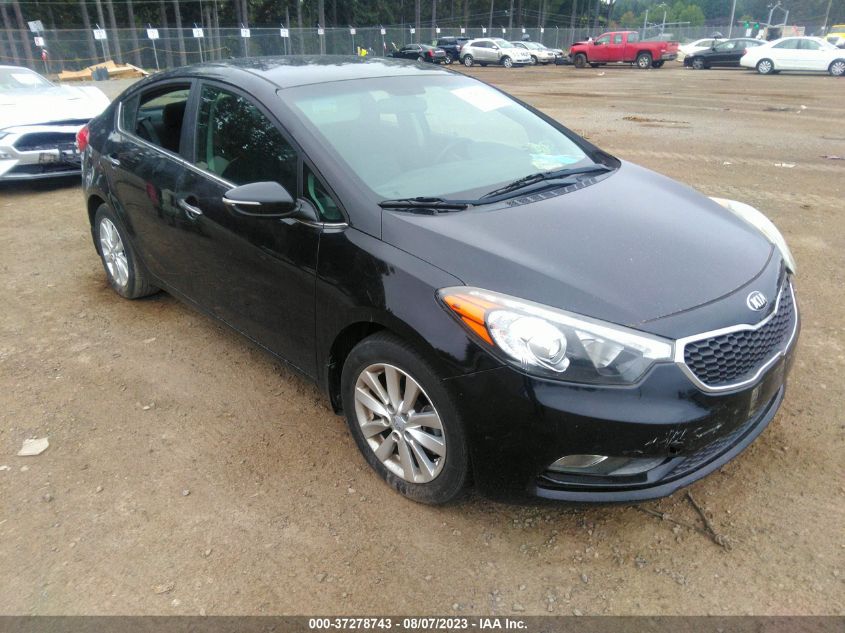 2014 KIA FORTE EX - KNAFX4A89E5233982