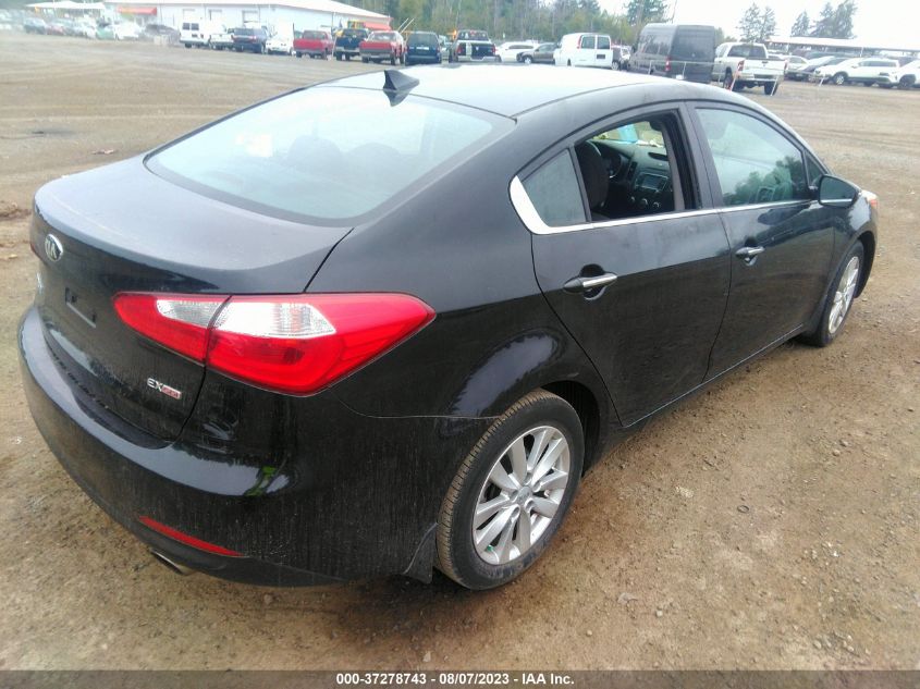 2014 KIA FORTE EX - KNAFX4A89E5233982
