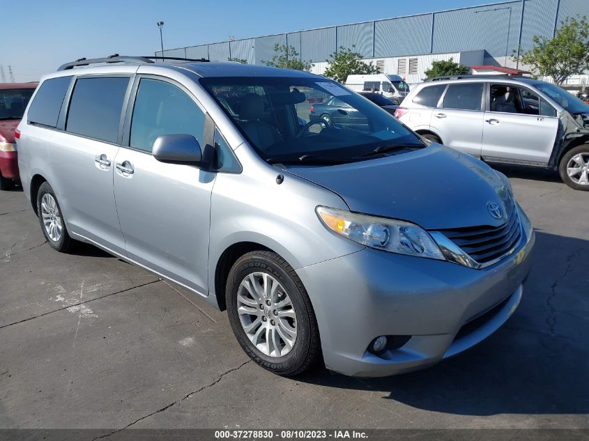 2014 TOYOTA SIENNA XLE/XLE AAS/LTD - 5TDYK3DC8ES482031
