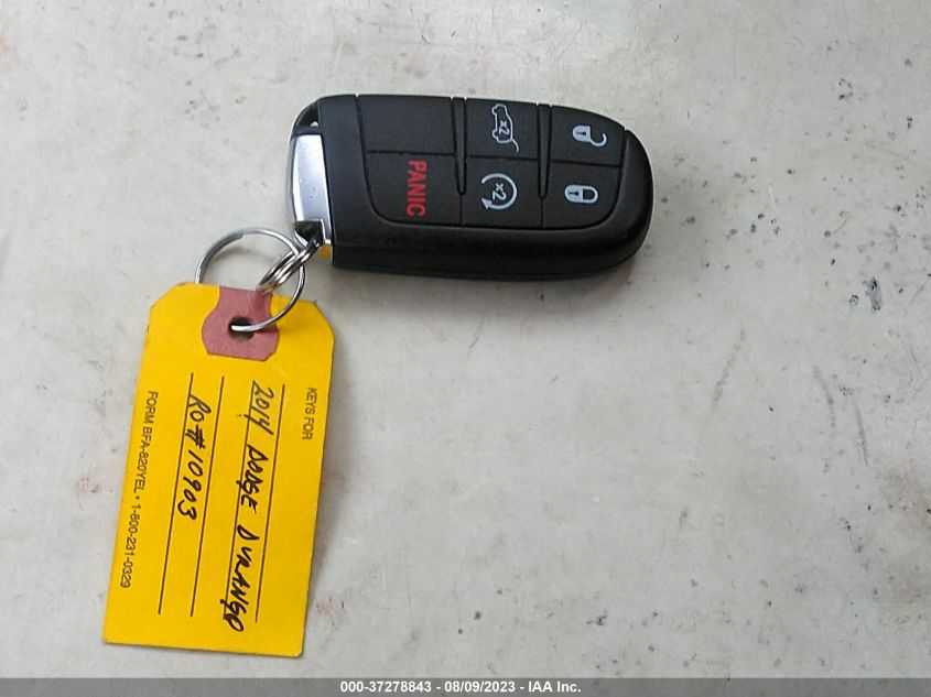 2014 DODGE DURANGO LIMITED - 1C4RDJDG6EC374837