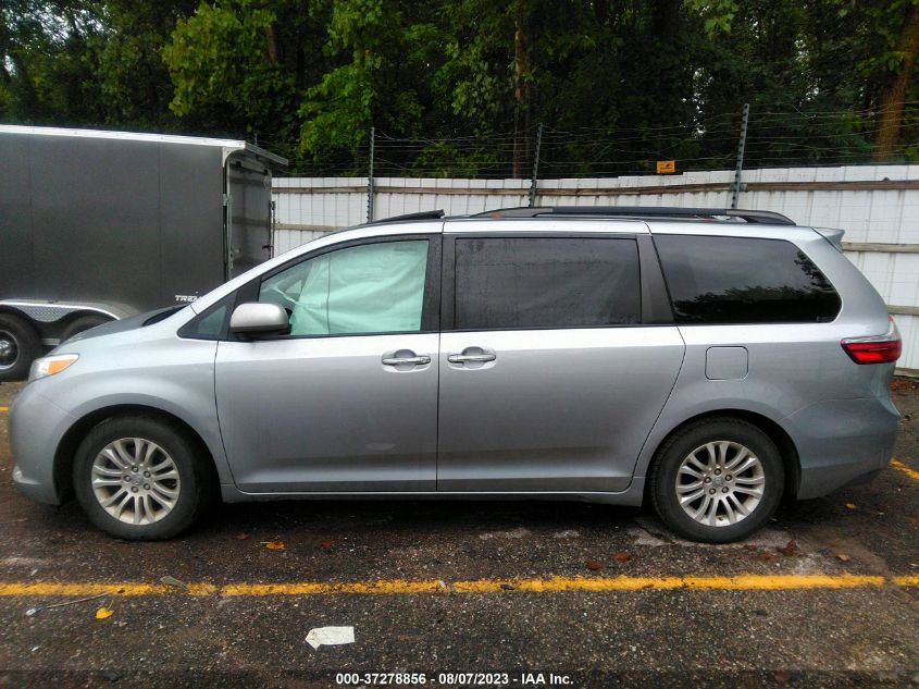 2017 TOYOTA SIENNA XLE AUTO ACCESS - 5TDYZ3DC9HS785805