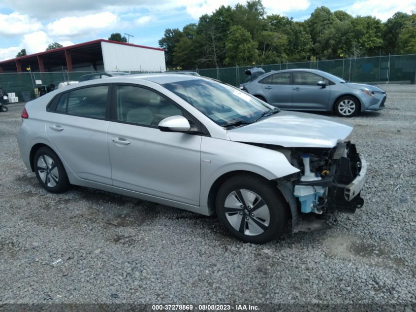 2017 HYUNDAI IONIQ HYBRID BLUE - KMHC65LC5HU047989