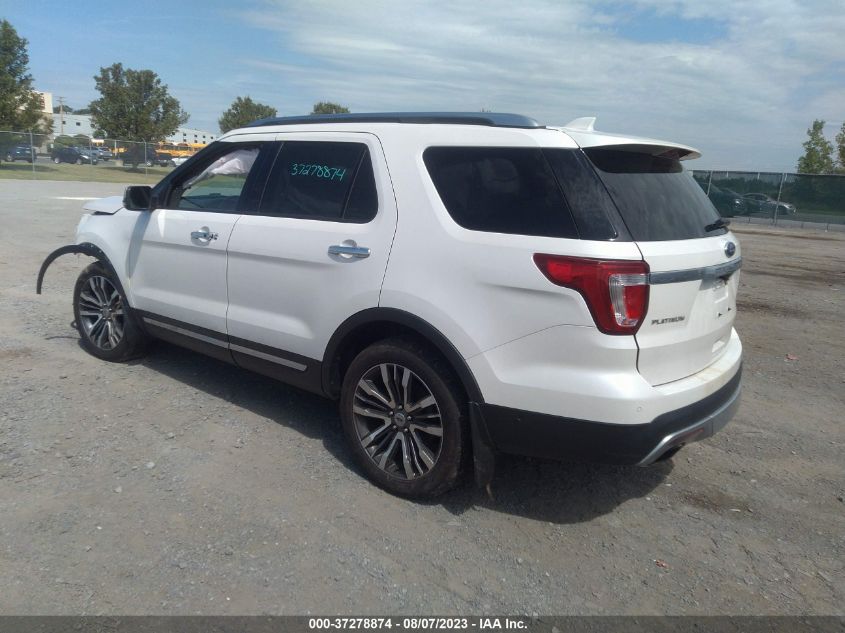 2016 FORD EXPLORER PLATINUM - 1FM5K8HT8GGB60198