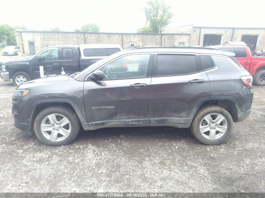 2022 JEEP COMPASS LATITUDE - 3C4NJDBB0NT127513