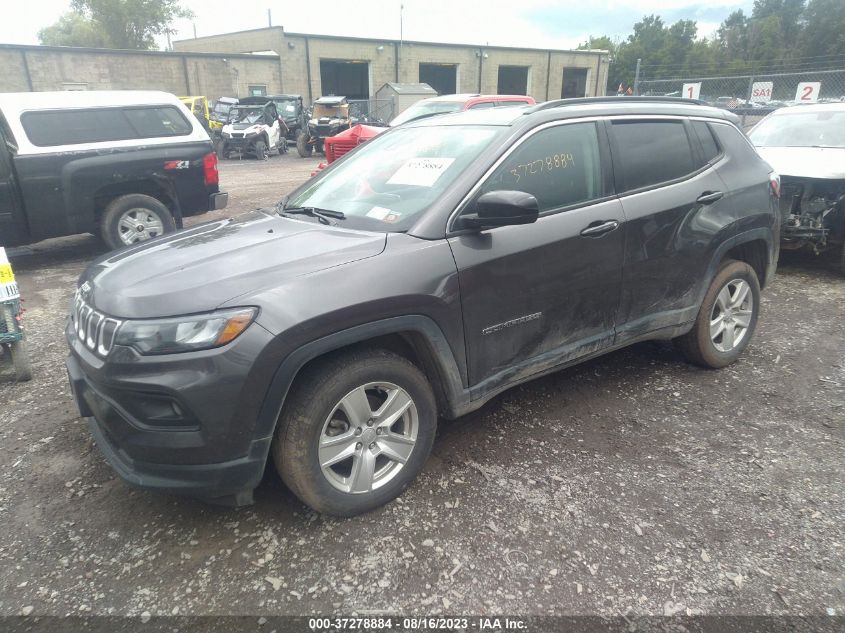 2022 JEEP COMPASS LATITUDE - 3C4NJDBB0NT127513