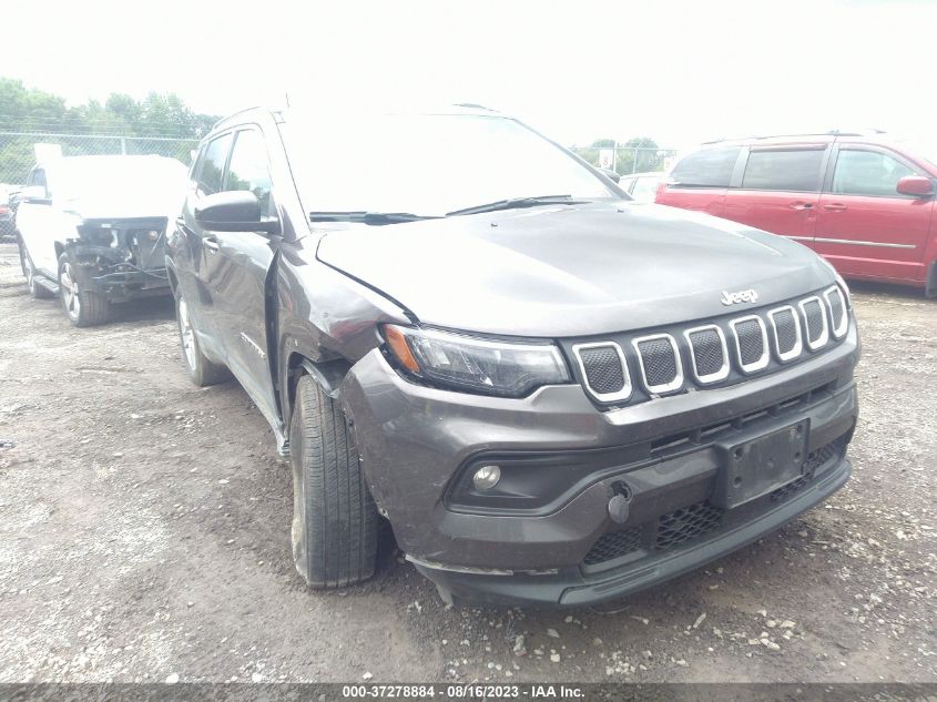 2022 JEEP COMPASS LATITUDE - 3C4NJDBB0NT127513