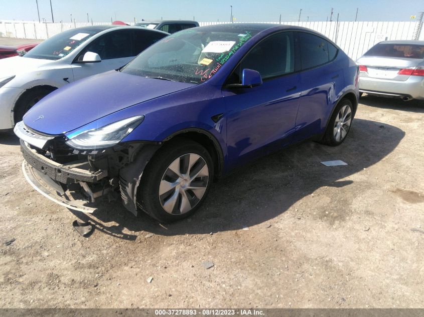 2021 TESLA MODEL Y - 5YJYGDEEXMF117537