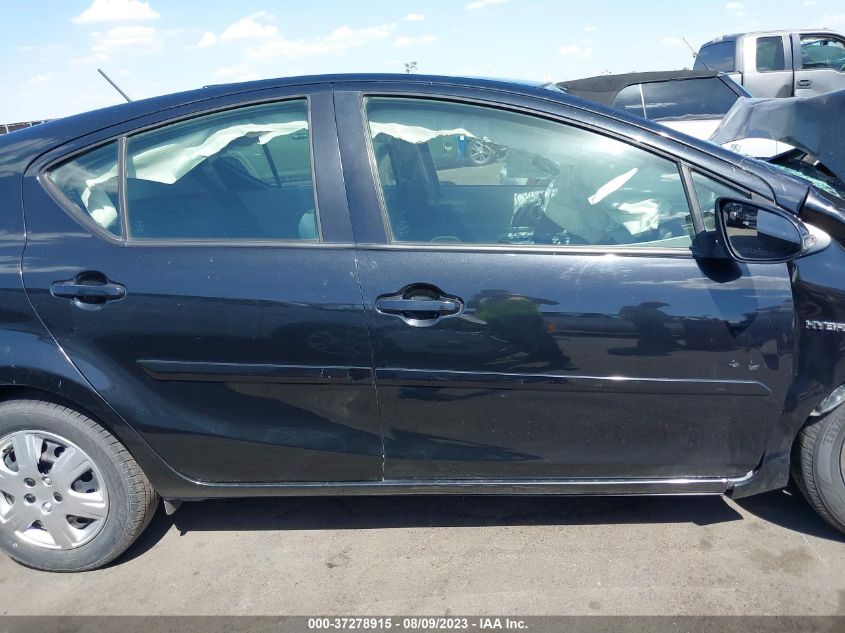2013 TOYOTA PRIUS C ONE/TWO/THREE/FOUR - JTDKDTB33D1044774