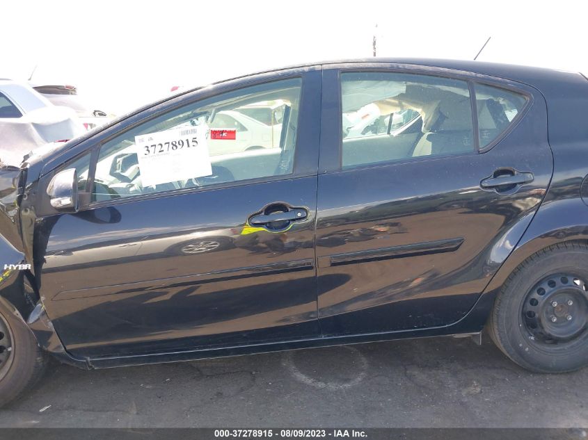 2013 TOYOTA PRIUS C ONE/TWO/THREE/FOUR - JTDKDTB33D1044774