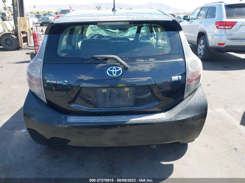 2013 TOYOTA PRIUS C ONE/TWO/THREE/FOUR - JTDKDTB33D1044774