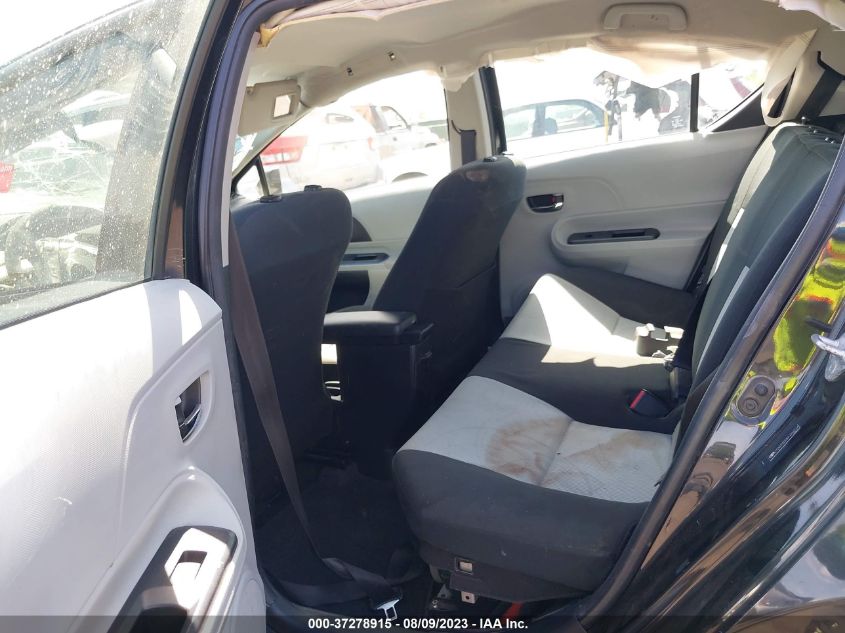 2013 TOYOTA PRIUS C ONE/TWO/THREE/FOUR - JTDKDTB33D1044774
