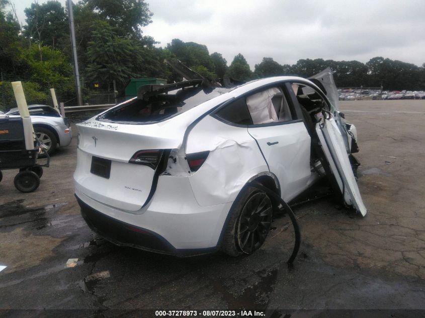 2020 TESLA MODEL Y LONG RANGE - 5YJYGDEE4LF029761