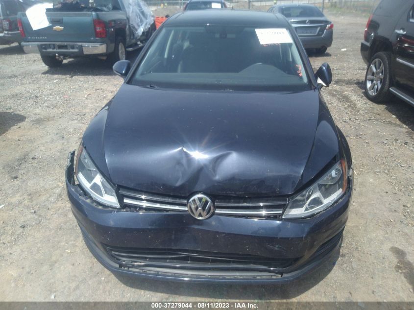 2017 VOLKSWAGEN GOLF S - 3VW217AU0HM056767