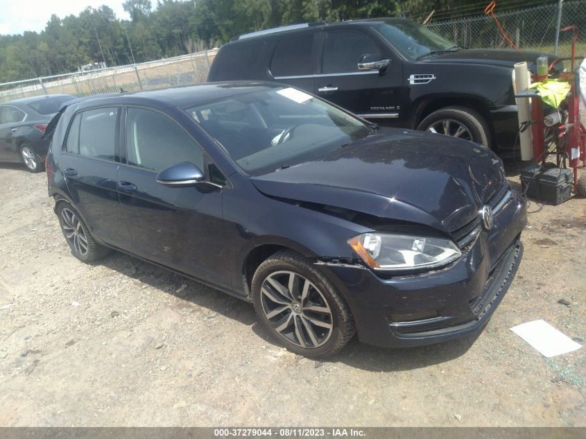 2017 VOLKSWAGEN GOLF S - 3VW217AU0HM056767