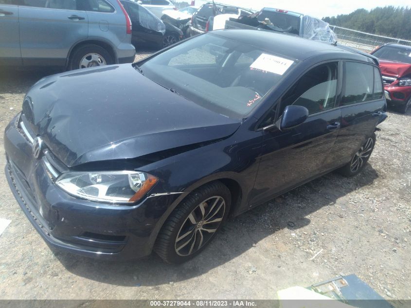 2017 VOLKSWAGEN GOLF S - 3VW217AU0HM056767
